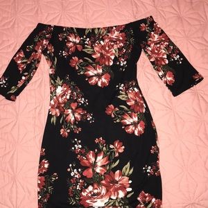 Off the Shoulder Bodycon Dress